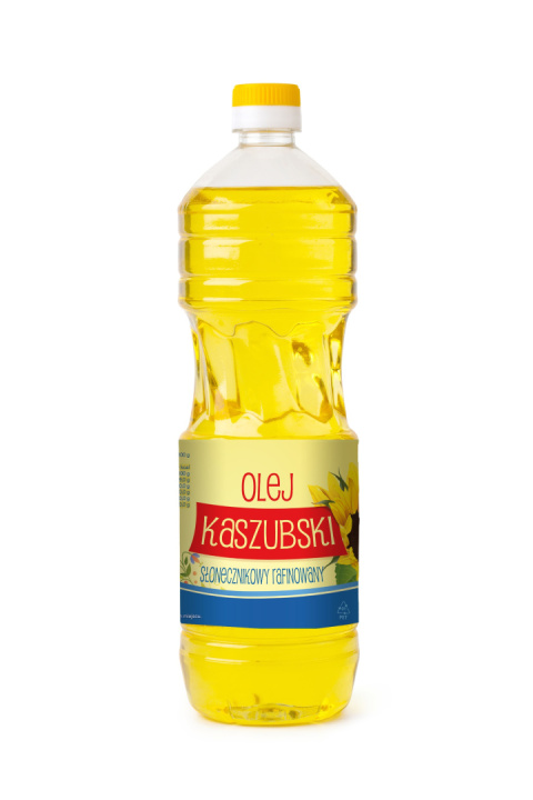 Olej kaszubski rafinowany słonecznikowy 1L