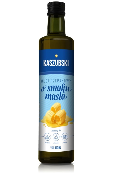 Olej rzepakowy z aromatem masła 500ml
