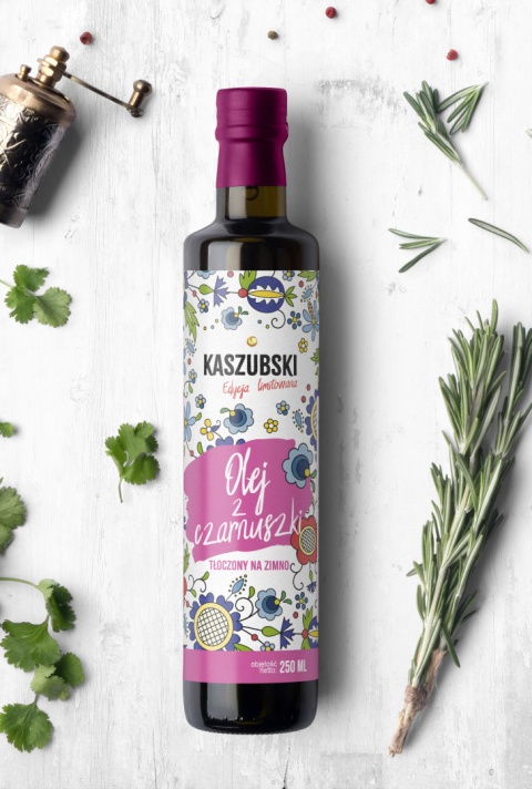 Olej z czarnuszki tłoczony na zimno 250ml Edycja limitowana